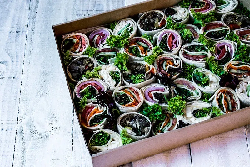 Taze sandviç ve wrap çeşitleri